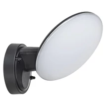 Aplica exterior Rabalux VARNA LED 12W plastic negru cu abajur plastic albstil functional IP54 - 8134