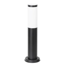 Stalp exterior Rabalux BLACKTORCH E27 otel inoxidabil negru mat cu abajur plastic albstil modern IP44 - 8147