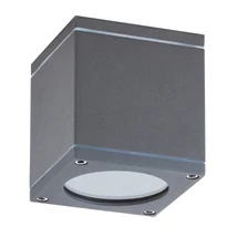 Plafoniera exterior Rabalux AKRON GU10 aluminiu antracit cu abajur sticla transparentstil minimalist IP54 - 8149
