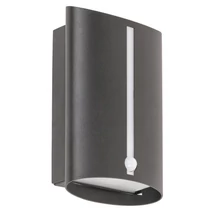 Aplica exterior cu senzor de miscare Rabalux BALTIMORE E27 aluminiu negru mat cu abajur plastic negrustil minimalist IP44 - 8731