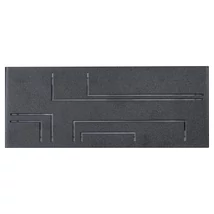 Aplica exterior Rabalux MARIBOR LED 12W metal negru cu abajur plastic albstil minimalist IP65 - 8873