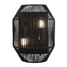 WICKER - Searchlight-11201-2BK - Aplica de perete