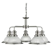 BISTRO - Searchlight-1595-5SS - Candelabru