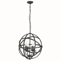 ORBIT 4LT - Searchlight-2474-4BK - Pendul