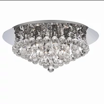 HANNA - Searchlight-3406-6CC - Plafoniera
