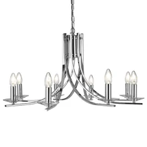 Ascona - Searchlight-4168-8CC - Candelabru