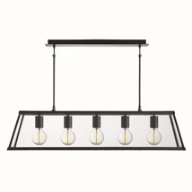 VOYAGER - Searchlight-4614-5BK - Pendul