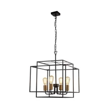 CRATE - Searchlight-4634BK - Pendul