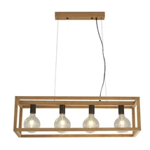 SQUARE WOVEN - Searchlight-54741-4NA - Pendul