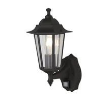 ALEX - Searchlight-68001BK - Aplica de perete exterioara cu senzor de miscare