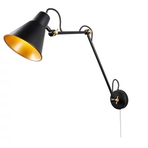1 LIGHT - Searchlight-7403BK - Aplica de perete