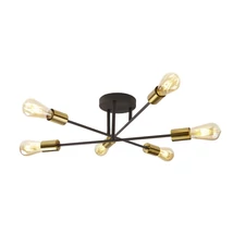 ARMSTRONG - Searchlight-8046-6BK - Plafoniera