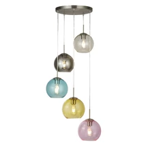 MARDI GRAS - Searchlight-8135-5SS - Pendul