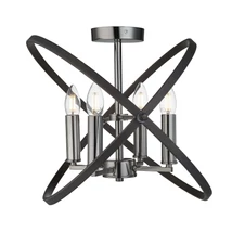 HOOPLA - Searchlight-8344-4PW - Plafoniera
