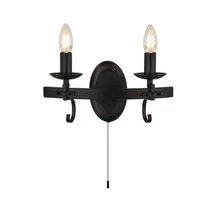 CARTWHEEL - Searchlight-8902-2BK - Aplica de perete