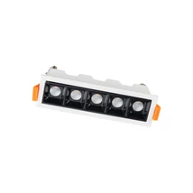 Spot incastrabil Nowodvorski Mini LED, metal, alb, 3000K, 10W, 600lm - TL-10042