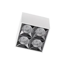 Plafoniera Nowodvorski Mini LED, metal, alb, 4000K, 16W, 1540lm - TL-10051