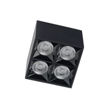 Plafoniera Nowodvorski Mini LED, metal, negru, 4000K, 16W, 1540lm - TL-10057