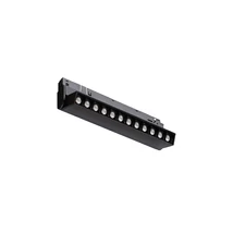 Sursa de lumina pentru sistem magnetic Nowodvorski LVM Focus LED, metal, negru, 3000K, 9W, 800lm - TL-10145
