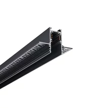 Sina magnetica incastrata Nowodvorski LVM, metal, negru, 1m - TL-10156
