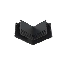 Element de conectare L pentru sistem magnetic incastrat Nowodvorski LVM, metal, negru - TL-10158