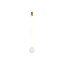 Pendul Nowodvorski Kier, metal, sticla, auriu, G9 - TL-10306