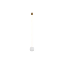 Pendul Nowodvorski Kier, metal, sticla, auriu, G9 - TL-10308