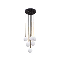 Pendul Zuma ALI G9, sticla, alb - ZU-5642