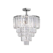 Plafoniera Zuma AMEDEO E14, cristal, crom - ZU-FC17106/6+3+1-C