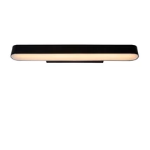 Aplica baie Lucide MADELON stil modern sticla negru opal forma ovala LED IP44 - 04209/12/30