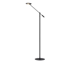 Lampadar Lucide ANSELMO stil modern metal negru forma rotund LED IP20 - 19766/09/30