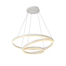 Pendul Lucide TRINITI stil modern aluminiu alb forma rotund LED IP20 - 46402/99/31