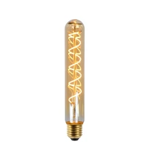 Bec filament dimabil Lucide E27-LED 5W 380lm 2200K 360° Cri80 sticla chihlimbar - 49035/20/62
