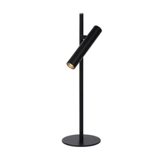 Veioza Lucide PHILON stil modern aluminiu negru forma cilindric LED IP20 - 79581/05/30