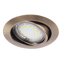 Spot incastrabil Rabalux LITE GU10 3W inclus metal bronz stil clasic IP40 - 1051