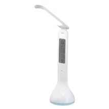 Veioza de birou Rabalux JUSTIN LED 4W plastic alb cu abajur plastic stil modern IP20 - 1515
