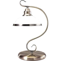 Veioza Rabalux ELISETT E27 metal bronz cu abajur sticla stil clasic IP20 - 2752