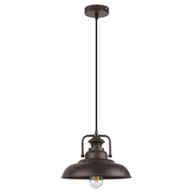 Pendul Rabalux KYLE E27 metal maro cu abajur metal stil Industrial IP20 - 2930