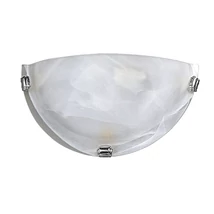 Aplica de perete Rabalux ALABASTRO E27 metal sticla alabastru alb cu abajur sticla stil clasic IP20 - 3002