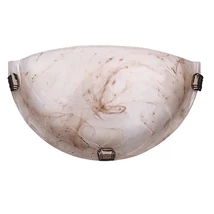 Aplica de perete Rabalux ALABASTRO E27 metal sticla alabastru cu abajur sticla stil clasic IP20 - 3053