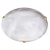 Plafoniera Rabalux ALABASTRO E27 metal sticla alabastru alb sticla - 3301