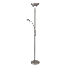 Lampadar Rabalux BETA R7s 230W, 28W inclus metal crom satinat cu abajur sticla metal stil traditional IP20 - 4075