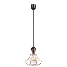 Pendul Rabalux RAMSEY E27 plastic cupru cu abajur metal stil Industrial IP20 - 4650