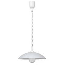 Pendul Rabalux ROUND E27 plastic alb cu abajur sticla stil traditional IP20 - 4780