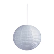Lampa decor Rabalux RICE alb cu abajur hartie stil traditional IP20 - 4894