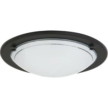 Plafoniera Rabalux UFO E27 metal negru cu abajur sticla sticla opalstil traditional IP20 - 5103