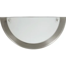 Aplica de perete Rabalux UFO E27 metal crom satinat cu abajur sticla albstil traditional IP20 - 5181