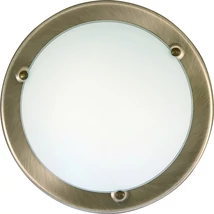 Plafoniera Rabalux UFO E27 metal bronz cu abajur sticla albstil traditional IP20 - 5203