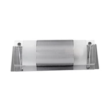 Aplica baie Rabalux PERIODIC E14 metal crom cu abajur sticla metal transparentstil modern IP20 - 5800
