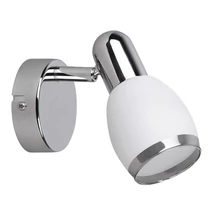 Spot Rabalux ELITE E14 metal crom cu abajur sticla albstil modern IP20 - 6060